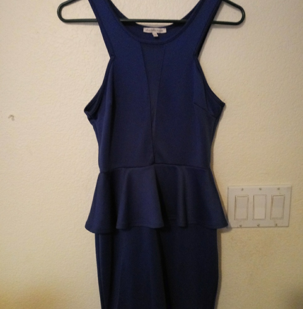 Blue dress